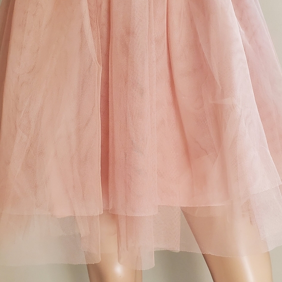 Gorgeous Ballet Pink Mini Dress by bebe 😍 perfect for Prom Wedding Garden Party - Picture 4 of 13